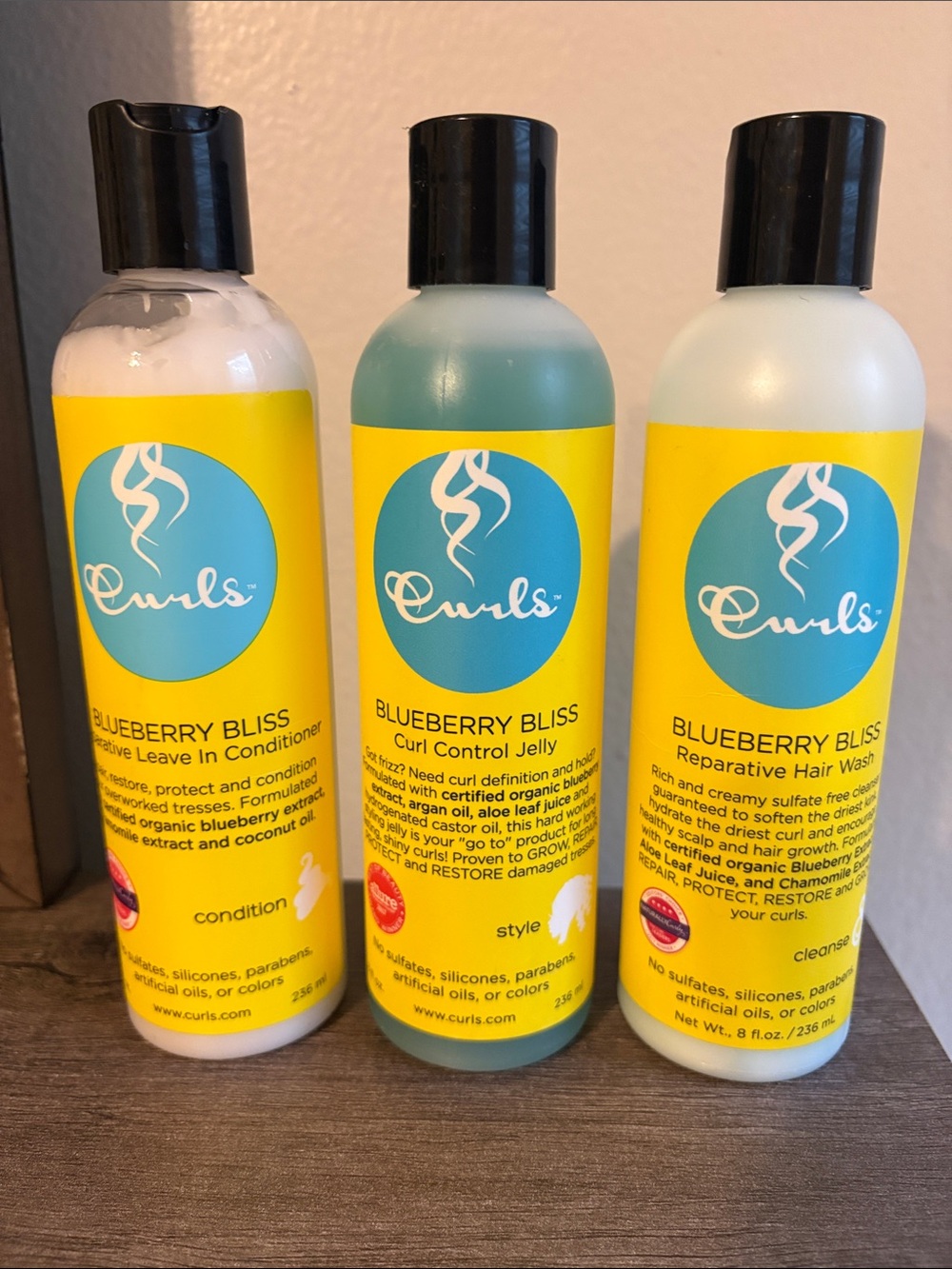 Blueberry Bliss Curly Hair Care Set